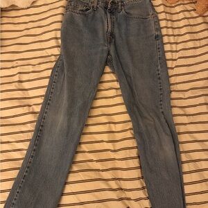 Levi's Women's Straight Leg Blue Jeans